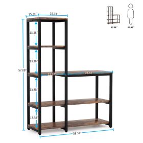 Freestanding Kitchen Baker's Rack, 5-Tier Microwave Oven Stand Shelf