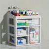 Large capacity family medicine box - spacious storage space with easy to access drawers, orderly classification, sturdy multi-layer structure