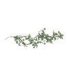 5 ft Eucalyptus Leaves Garland for Christmas Indoor Outdoor Garden Gate Front Door Home Wall Window Stair Decor