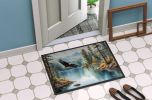 Eagle in Flight Doormat Front Door Mat Indoor Outdoor Rugs for Entryway, Non Slip Washable Low Pile, 24H X 36W