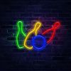 1pc Neon Sign - Novelty Lighting for Party Ambiance - LED Wall Light for Living Room, Bedroom, Festival, Theme Party Props