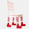 Christmas Decoration Supplies Table Foot Cover Home Decoration Dining Table Chair Protective Cover Stool Leg Christmas Chair Cover