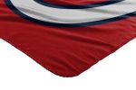 Nationals OFFICIAL MLB "Campaign" Fleece Throw Blanket; 50" x 60"