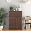 Bar Cabinet with Storage Drawer & Shelves, Fold-up Desktop, Ideal for Home,Dormitory, Small Spaces