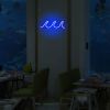 1pc Cool Neon Sign, LED Neon Light, USB Neon Lights For Kids Bedroom, Playroom Wall Sign Party Gift