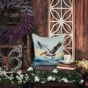 Pelican Soaring Throw Pillow Machine Washable, Indoor Outdoor Decorative Pillow for Couch, Bed or Patio, 18Hx18W