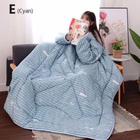 Winter Lazy Quilt with Sleeves (Option: 6)