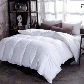 Down Duvet, Winter Duvet, Goose Down Duvet Core, Air Conditioner (Option: White-150x200cm-8)