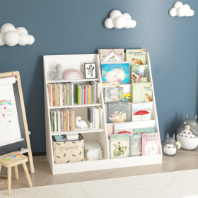 Children's Bookcase (Color: White)